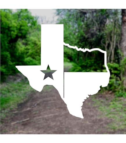 Texas State Stickers & Decals | Made In USA - Nudge Printing - Foto 3