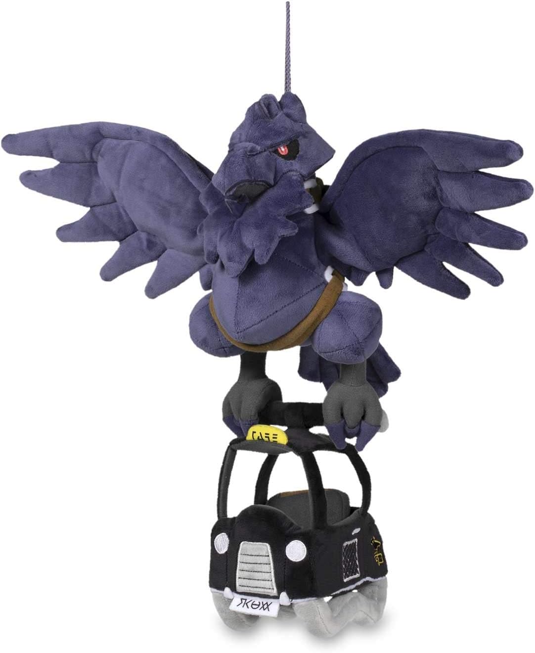 Pokémon Center: Corviknight Flying Taxi Poké Plush, 17 ¼ Inch