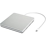 External CD DVD Drive USB C CD DVD Burner/Writer Slim Portable Slot in CD DVD Reader for MacBook Pro/Air/Mac/Laptop/Windows10