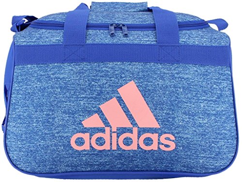 adidas Diablo Small Duffel Bag, One Size, Blue/Still Breeze