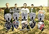 A Day To Remember 10 Guitar Picks Set Display