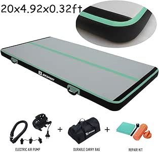 468 inches Thickness Tumbling Air Track for Gymnastics