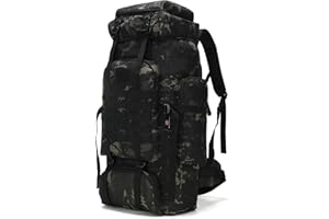 W WINTMING Hiking Backpack for Men 70L/100L Camping Backpack Military Rucksack Molle 3 Days Assault Pack for Climbing