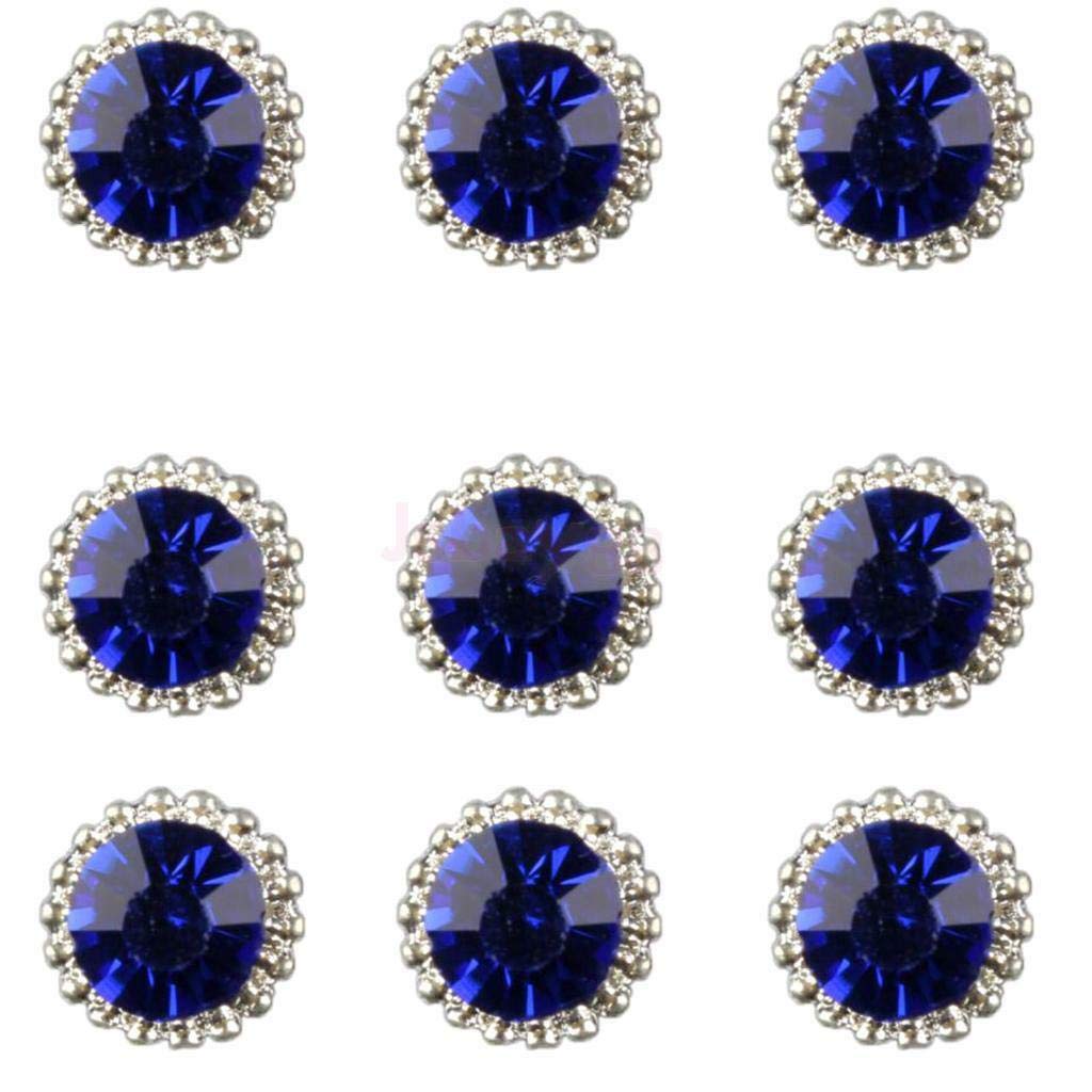 Amazon Com 20x 3d Glitter Rhinestone Manicure Nail Tips Phone