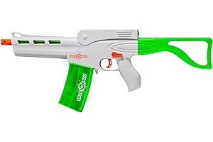 SplatRball 800 Pyro Glow-in-The-Dark Gel Ball Water Bead Blaster Gun Kit. Splat R Ball Everything with The Electric Blaster able to Shoot up to 210fps! Splatter Gun