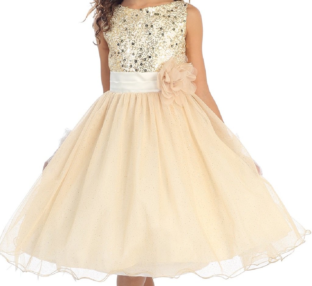 Purple and Gold Dresses