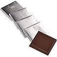 Luxury Square Dark Chocolate Gift – 145 Pcs (35.2 oz), Silver Foil Wrapped – Ideal for Wedding Favors, Baby Showers & Event Gifts