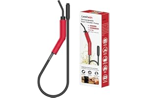 Leshein Fuel Transfer Pump 3GPM, USB Rechargeable Electric Siphon Pump for Gasoline Diesel Water, Portable Leakproof Gas Can Pump with Upgraded Hose Material & Build, Ultra-Fast Oil Transfer Pump