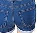 ladies denim shorts women jeans womens short pants plus size women jeans shorts blue jean denim shorts size 20