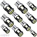 LUYED 10 X 240 Lumens Super Bright 5630 6-EX Chipsets Canbus W5W 194 168 2825 Led Bulbs,Xenon White