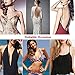 Womens Silicone Breast Lift Pasties - Adhesive Bra Reusable 1,2 Pairs Invisible Silicone Nipple Cover(2 Pairs-1Flower+1Round)