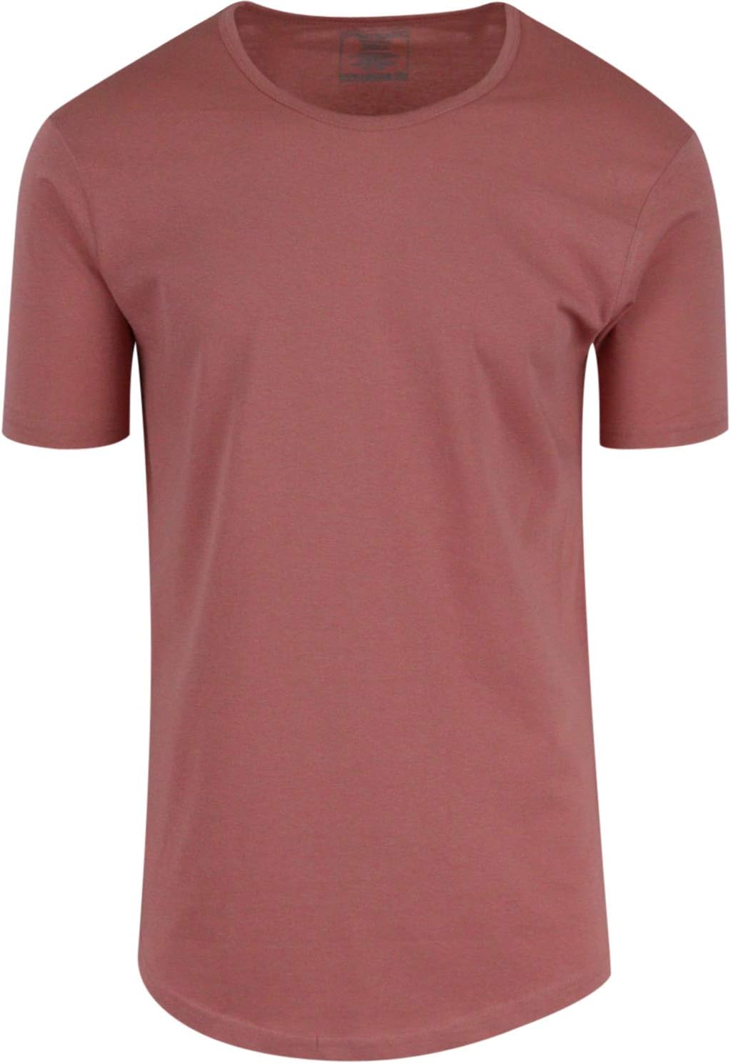 Mens Hipster Hip Hop Long Drop Tail T Shirts Dropcut Shirt Long Line Shirt