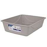 Petmate Open Cat Litter Box; Large Nonstick Litter