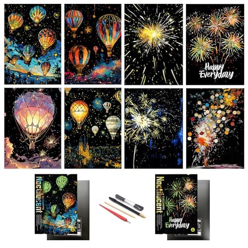 Fireworks&Hot Air Balloon