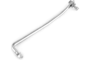 QIILU Outboard Steering Arm Universal Outboard Steering Arm Connecting Link Tie Rod Fit for 30?60 Stainless Steel Sliver