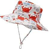 Sarfel Baby Sun Hat Toddler Summer Hats UPF 50+ Baby Bucket Hat Kids Beach Hats for Baby Boys