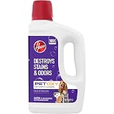 Hoover Oxy Pet Carpet Cleaner Solution, 50 oz., Ocean Breeze Scent | Deep Cleaning Carpet Shampoo Solution, Eliminates Urine Stains and Odors, Pair with Hoover Carpet Cleaner Machine