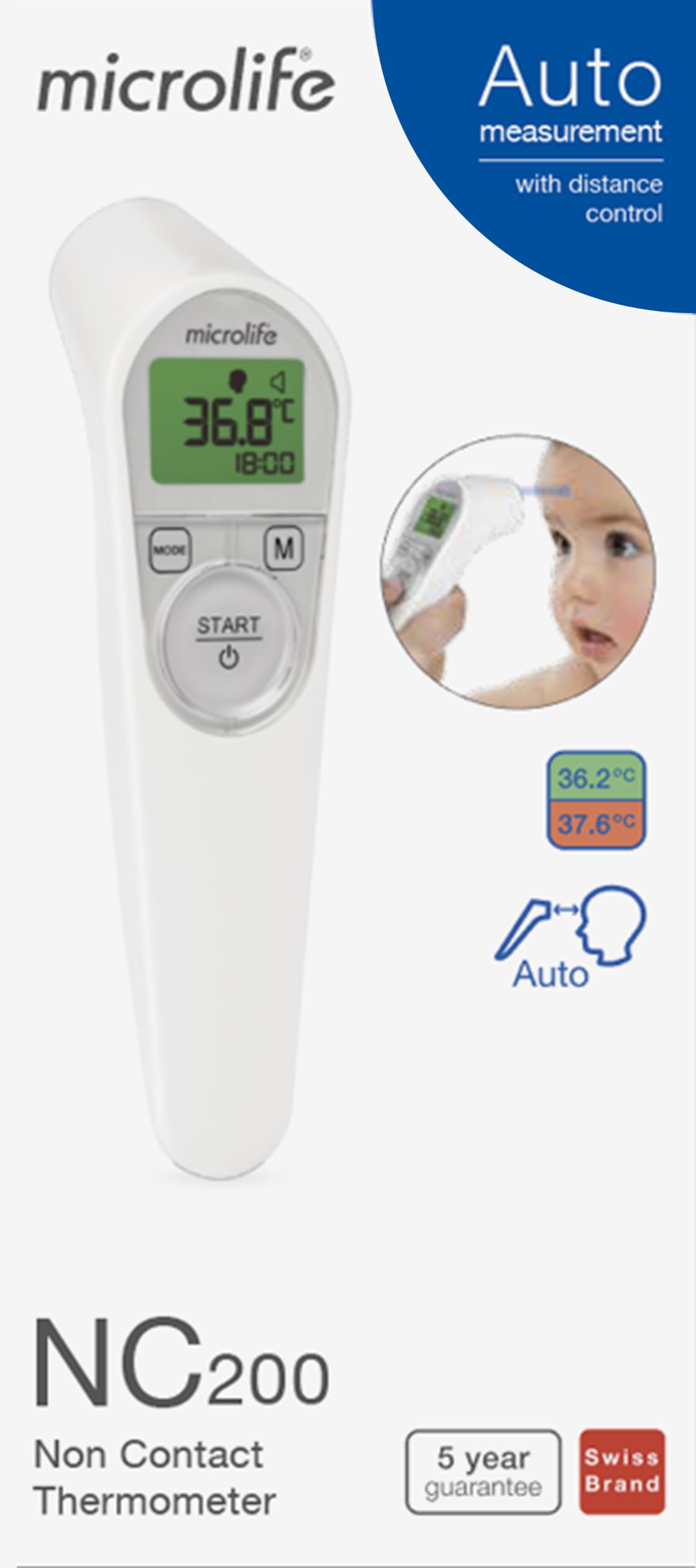 Microlife NC 200 Non Contact Thermometer