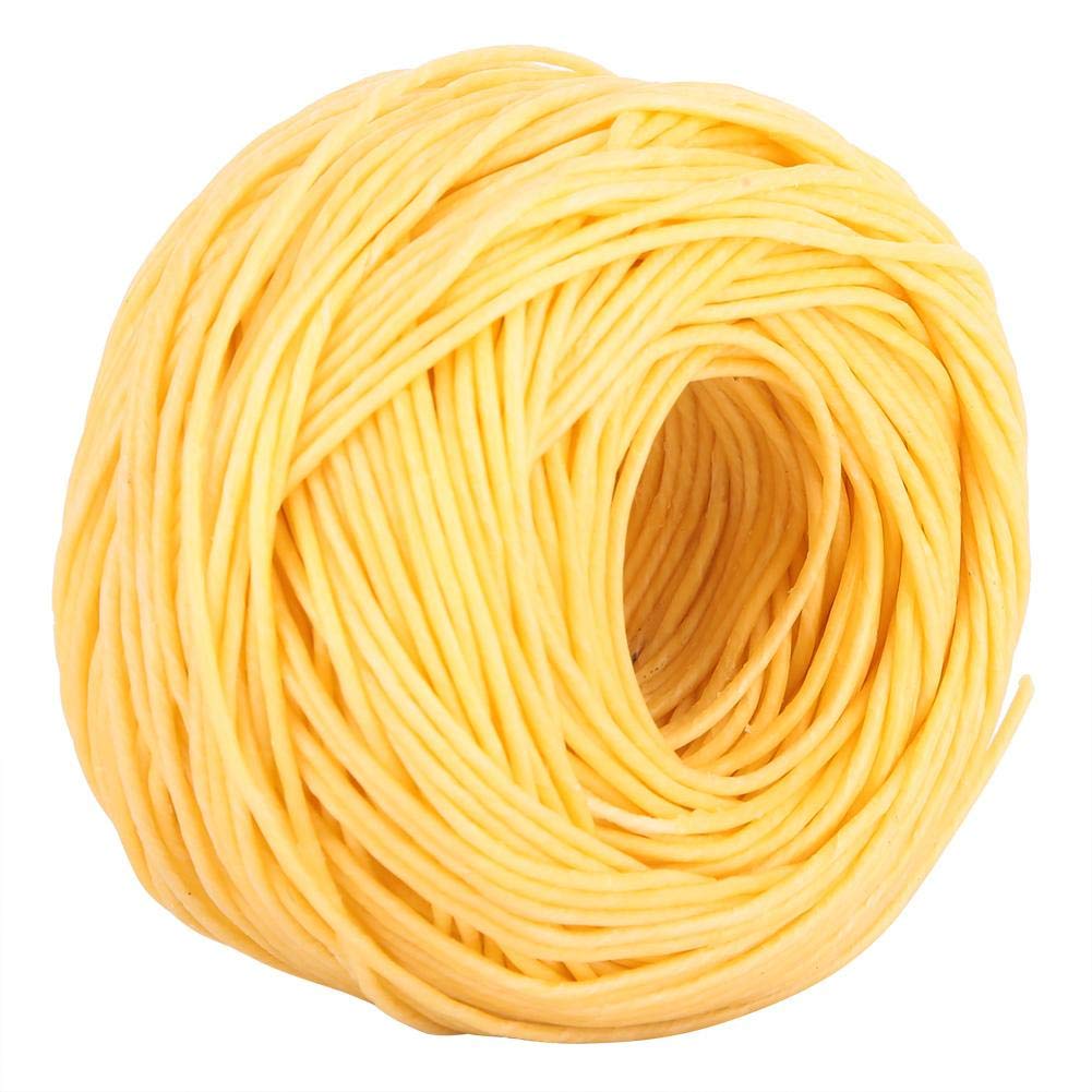 Nikou Organic Hemp Wick Roll Coating Fiber Wick 200 Feet for Candle Making DIY