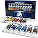 MyArtscape Watercolor Paint Set - 12 x 12ml Tubes - Lightfast - Highly Pigmented - Vibrant Colors - Fade Proof - Painting Kit for Adults & Hobby Painters - Professional Watercolors Art Supplies