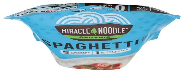 MIRACLE NOODLE, NOODLE READY SPAGHETTI STYLE, 7 OUNCE