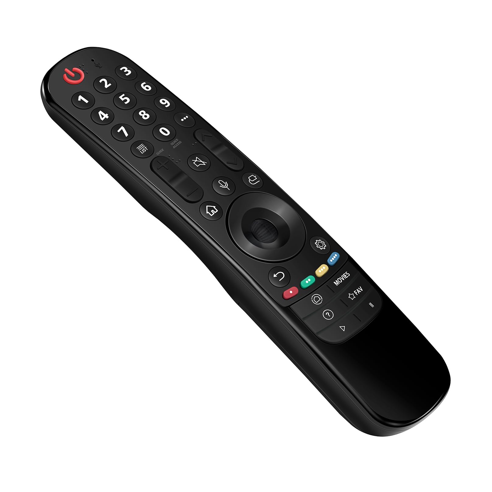 MR21GA Voice Replaced Remote Control -VINABTY-fit for LG OLED UHD 4K TV MR21GA remote control 75QNED99UPA 86NANO75UPA 65QNED83UPA 70NANO75UPA 65QNED90UPA 50NANO75UPA OLED77B1PUA