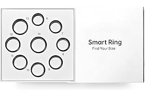 Milavan Sizing Kit – Check Your Size Before You Buy – Choose from 9 Sizes (6–14#) – Get The for The Smart Ring – Only Compatible Smart Ring