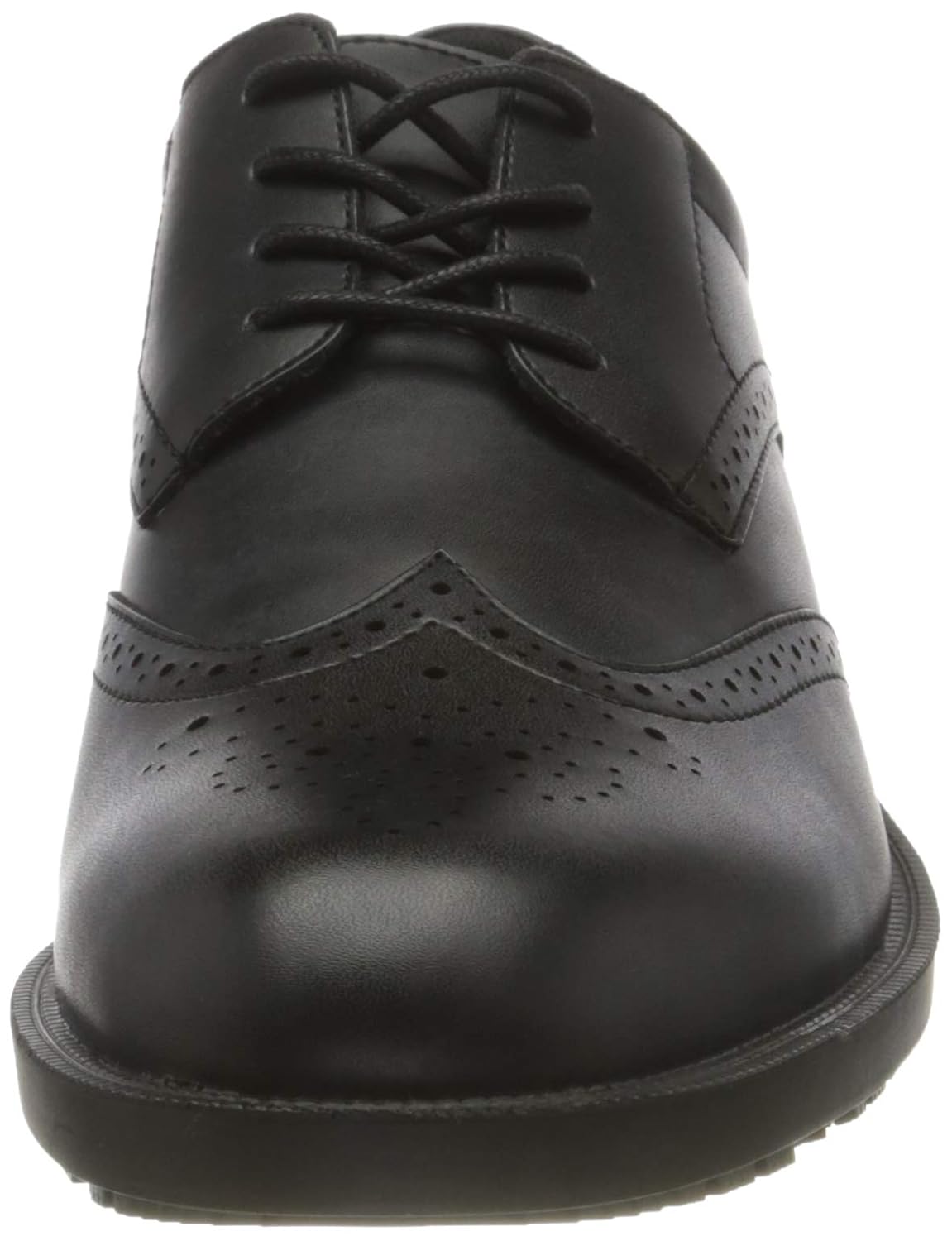 Shoes for Crews Executive Wing TIP IV, Comfortable Working Shoe, Leather Upper, Adjustable Strap, Water Repellent - Image 3