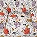 Lamberia Printed Sofa Cover Stretch Couch Cover Sofa Slipcovers for 4 Cushion Couch with One Free Pillow Case (Vine Flower, Sofa-4 Seater)