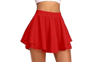 JoyGirl Tennis Skirt for Women with Shorts Golf Skort High Waisted Workout Athletic Skorts Skirts with Pockets
