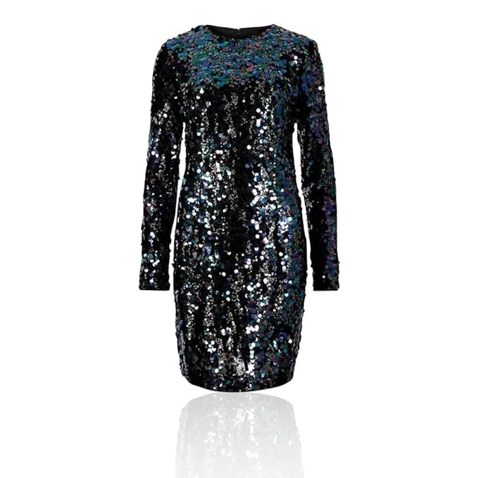 long sleeve bodycon gown