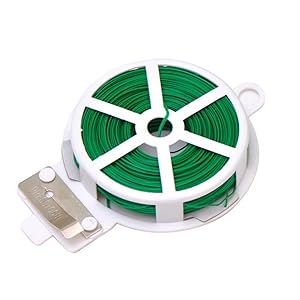Garden Twine 164 Feet Twist Ties with Cutter for Plants, Vines and Wrapping Cords