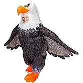 QNRMS Eagle Costume Adult Statue of Liberty American Patriotic Founding Father Costume Adult 4th of July Outfits for Men/Women