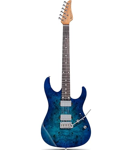Amazon.com: Leo Jaymz Electric Guitar Monsoon Series,Reverse