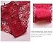 Women's Triangle Panties - Cotton Fashion Bikini Panty Lace edge Soft Sexy Panties Set (Basics, Medium)