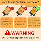 YQL 150Pcs Air Fryer Liners for Ninja Foodi/COSORI/Duronic 10L 150pcs view 6