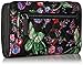 Vera Bradley Women's Cotton Turnlock Wallet With RFID Protection, Winter Berry, One Size