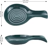 Kyraton Spoon Rest 2 Pack, Plastic Utensil Holder, Dishwasher Safe view 2
