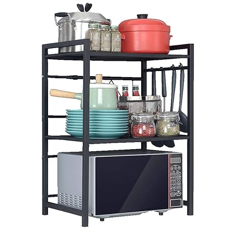 ZZHF yushizhiwujia Estantes de la cocina / Retráctil / Acero ...