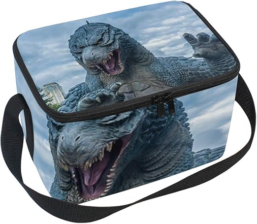 godzilla lunch bag