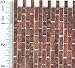Dollhouse Miniature Antique Brick Wall Material by World Model Miniatures