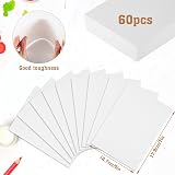 WSICSE 60 Sheets 5x7 Watercolor Paper 140lb 300GSM Cold Press Cotton view 2