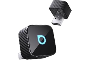 Ottocast Mini Cube 3.0 Wireless CarPlay & Android Auto Adapter 2026– Plug & Play, Fast Auto-Reconnect (Black)