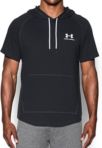 ua sportstyle short sleeve hoodie