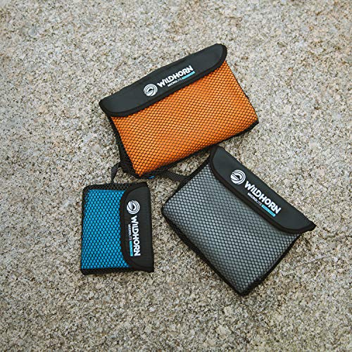 Wildhorn Microlite Travel Towel Set Microfiber Quick Dry Towel Bundle