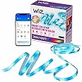 WiZ Connected 100 ft LED Light Strip - Flowing Multicolor LED Color-Changing Light Strip For Your Smart Home - Voice/App Control - Works with Google Home, Alexa and HomeKit - 2 Rolls