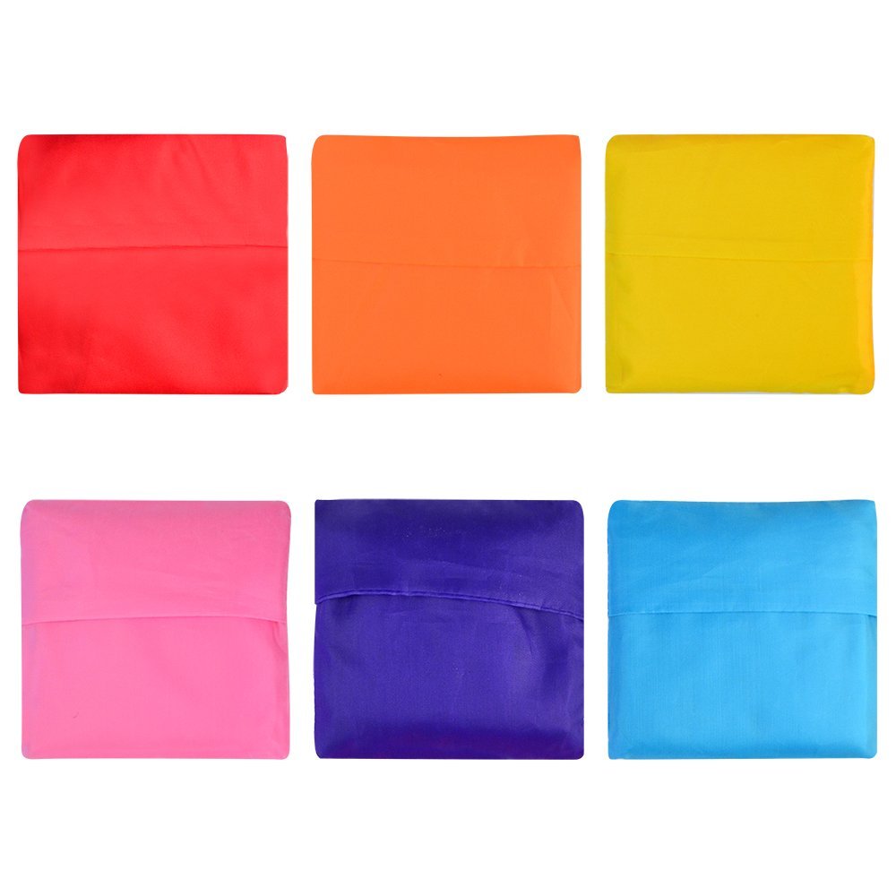 Miayon 6PCS Grocery Bags Reusable Shopping Bags Recycle Tote Bags Foldable Washable, Durable,Lightweight &Water Resistant