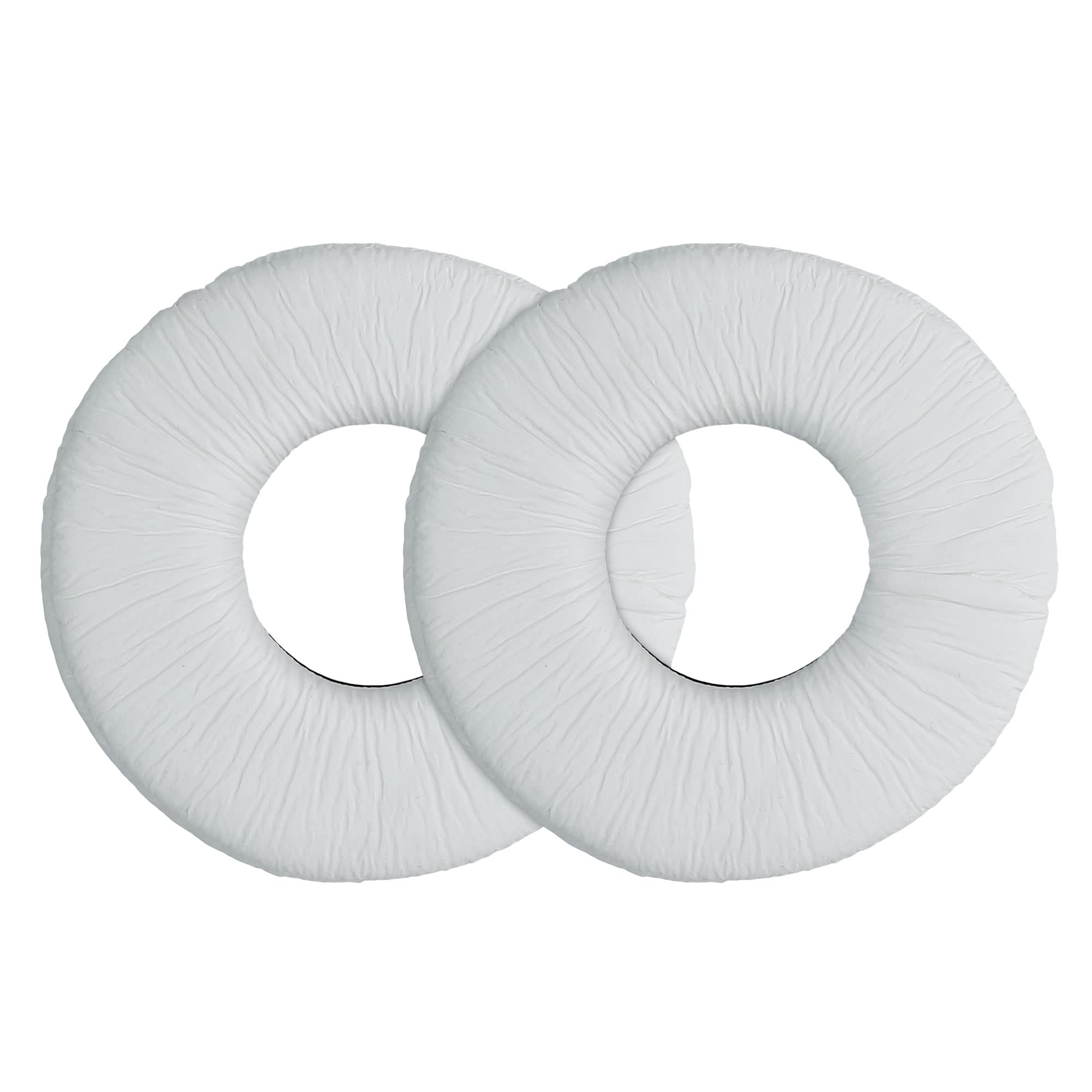 kwmobile Ear Pads Compatible with Sony MDR-ZX100/ZX110/ZX300/V150 Earpads - 2x Replacement for Headphones - White