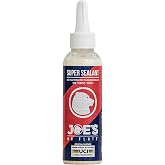 JOE'S NO FLATS Super Sealant - Gravel and MTB Bike Tires - Ultra-Fast Sealing for Tubeless and Inner Tubes | for Holes up to 0.25 Inches | Ready to Use Effective Puncture Seal