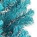 Homegear 6FT Artificial Turquoise Christmas Tree Xmas Decoration